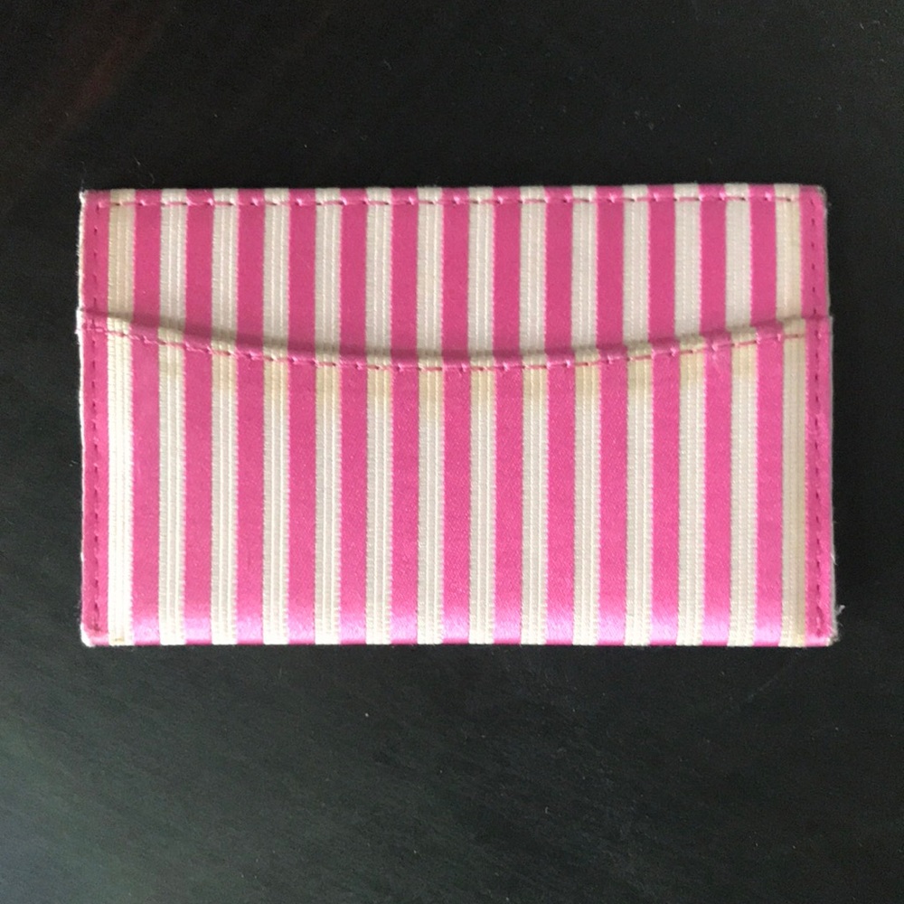 👛 J. Crew Striped Card Holder 👛